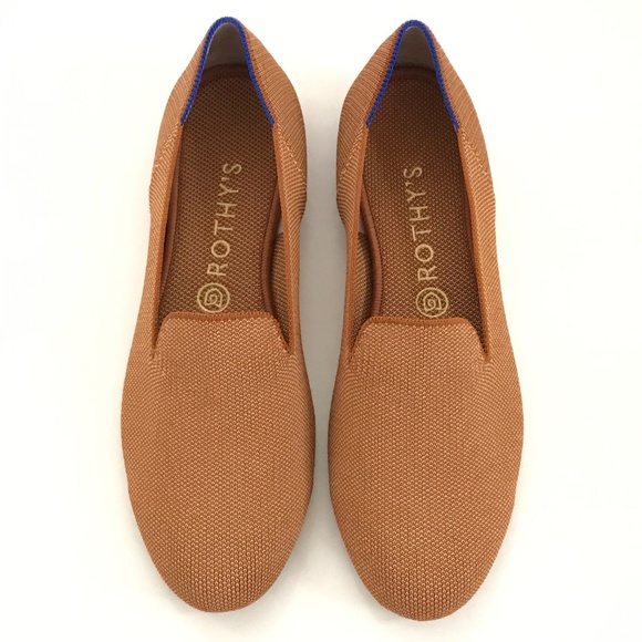 ROTHY’S The Loafer Round Toe Slip on Shoes Fawn Caramel Women's Size 9.5 - Picture 2 of 16